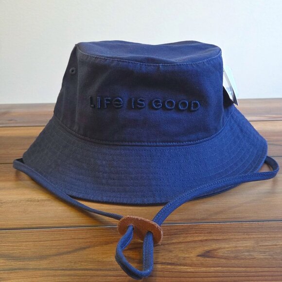 Life is Good Wordmark Bucket Hat/Cap Unisex - Picture 2 of 6